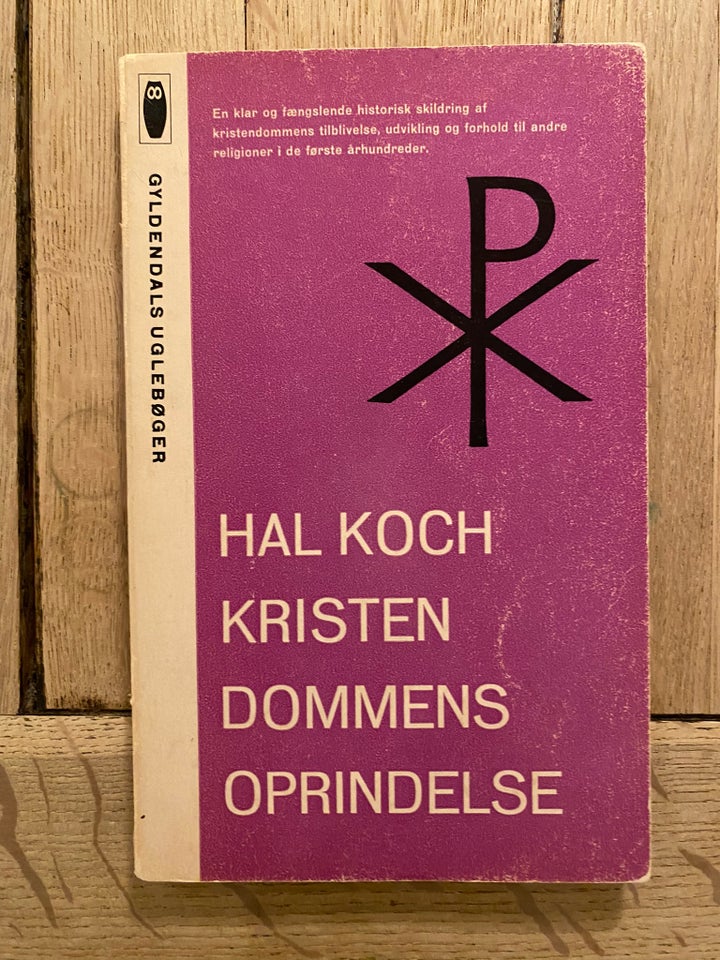 Kristendommens oprindelse, Hal Koch, emne: religion