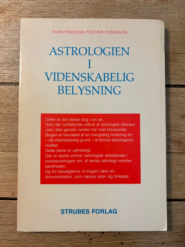 Astrologien i Videnskabelig Belysning, Sven Frederik