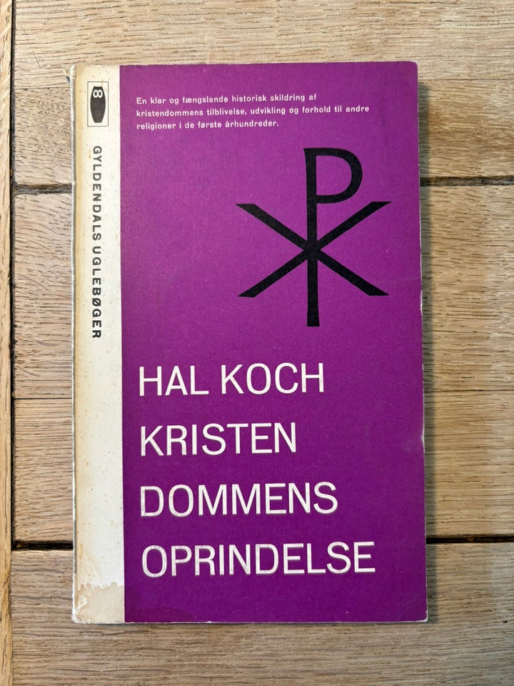 Kristendommens oprindelse, Hal Koch, emne: religion