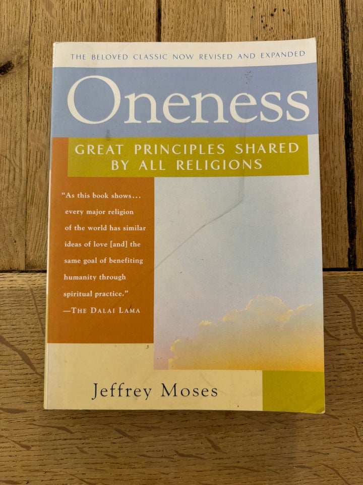 Oneness, Jeffrey Moses, emne: personlig udvikling - Jeffrey Moses